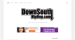Desktop Screenshot of downsouthhiphop.com